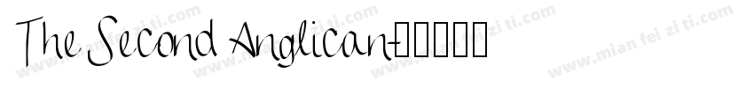 The Second Anglican字体转换